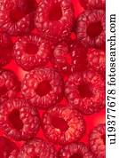Raspberries full frame