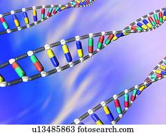 terapia gene, conceitual, artwork