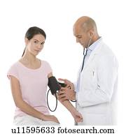 verificar, pressão sangue