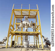 árvore natal, montagem