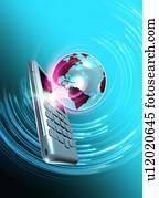 comunicações globais, artwork