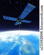 Space elevator, artwork