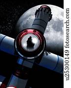 Space hotel, artwork