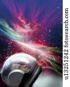 Space tourism, artwork