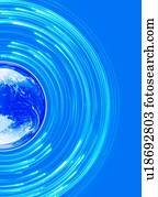 comunicações globais, conceitual, artwork