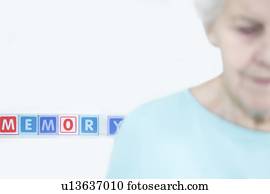 doença alzheimer, imagem conceitual