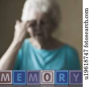 doença alzheimer, imagem conceitual