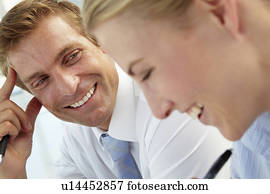 Business meeting in an office Business meeting in an office