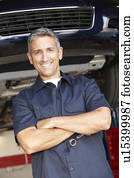 Mechanic at work Mechanic at work