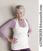Senior adult casual clothing