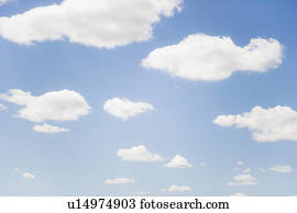 Cloud on blue sky
