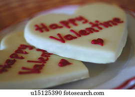 dois, heart-shaped, confectionaries, para, dia dos namorados