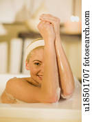 um, dia, em, um, wellness, spa