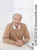 Portrait of senior businessman