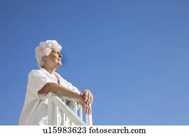 Senior Woman on the beach