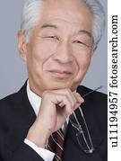 Portrait of senior businessman