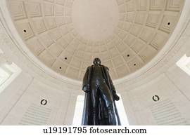 Interior of Jefferson Memorial