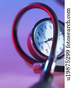 pressão sangue, gauge.