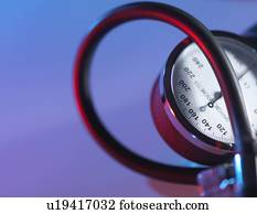 pressão sangue, gauge.