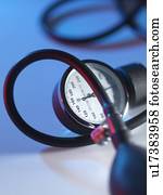 pressão sangue, gauge.