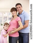 Family expecting new baby