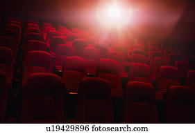 leerer, kino, sitze leerer, kino, sitze