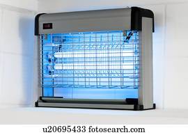 luz inseto, armadilha