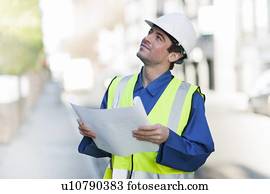 trabalhador construção