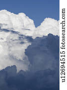 Cumulus cloud formation