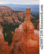 paisagem, com, penhasco