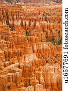 paisagem, com, penhasco