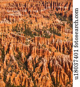 paisagem, com, penhasco