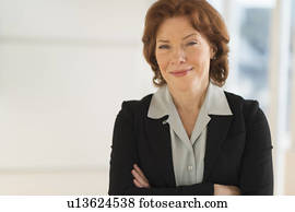 Portrait of senior businesswoman