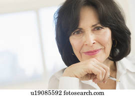 Portrait of senior businesswoman