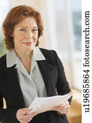 Portrait of senior businesswoman