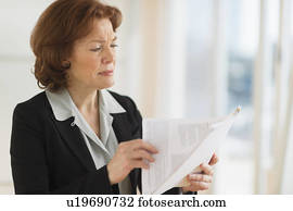 Portrait of senior businesswoman