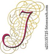 Capital letter j