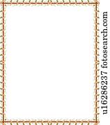 Delicate Leaf Border