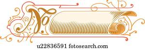 gold, gerollt, spruchbaender, mit, No., zeichen gold, gerollt, spruchbaender, mit, No., zeichen