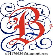 Gothic Capital B
