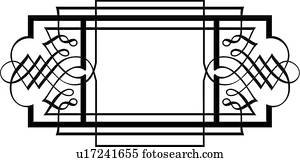 Layered Calligraphic Design