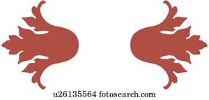 Pink flowers with copy space