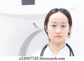 Doctor standing in hospital