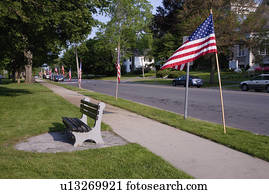 bandeira e. u., ligado, dia comemorativo, concórdia, ma