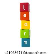 aprendizagem, imagem conceitual