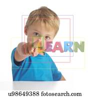 aprendizagem, imagem conceitual