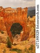 View of natural arch