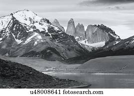 paisagens, de, patagonia, (Chile)
