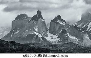 paisagens, de, patagonia, (Chile)