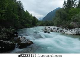 arquitetura, e, paisagens, de, slovenia